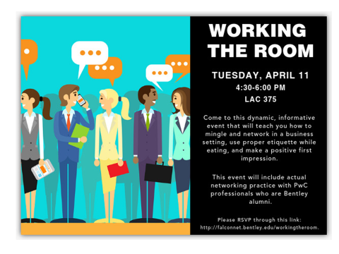 You are currently viewing Event: Working the Room