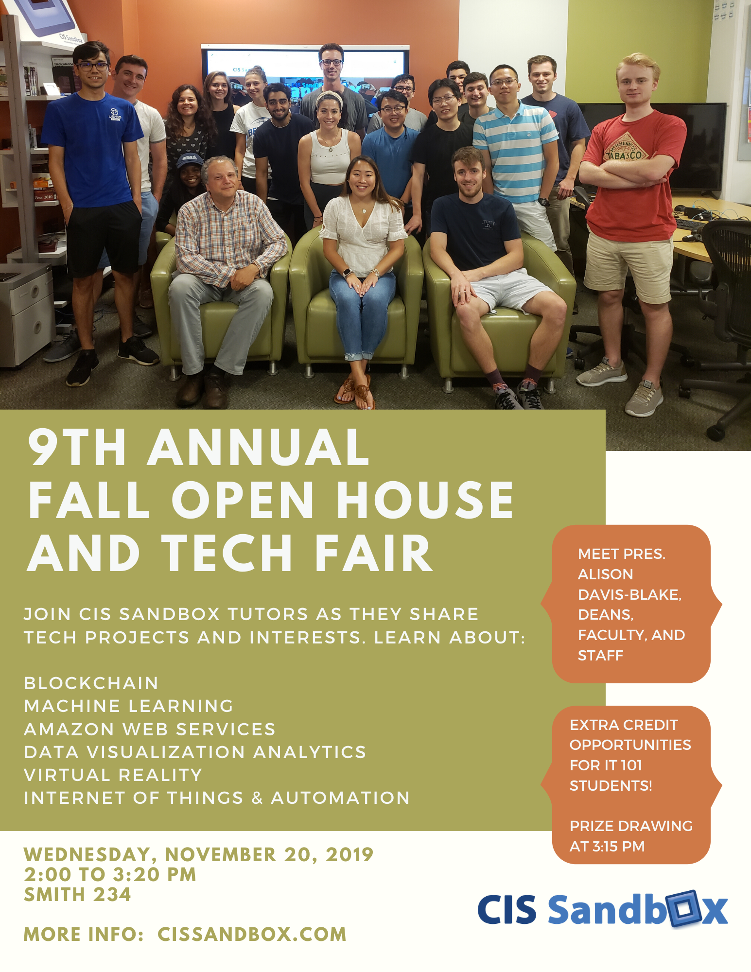 Read more about the article 9th Annual Fall Open House and Tech Fair
