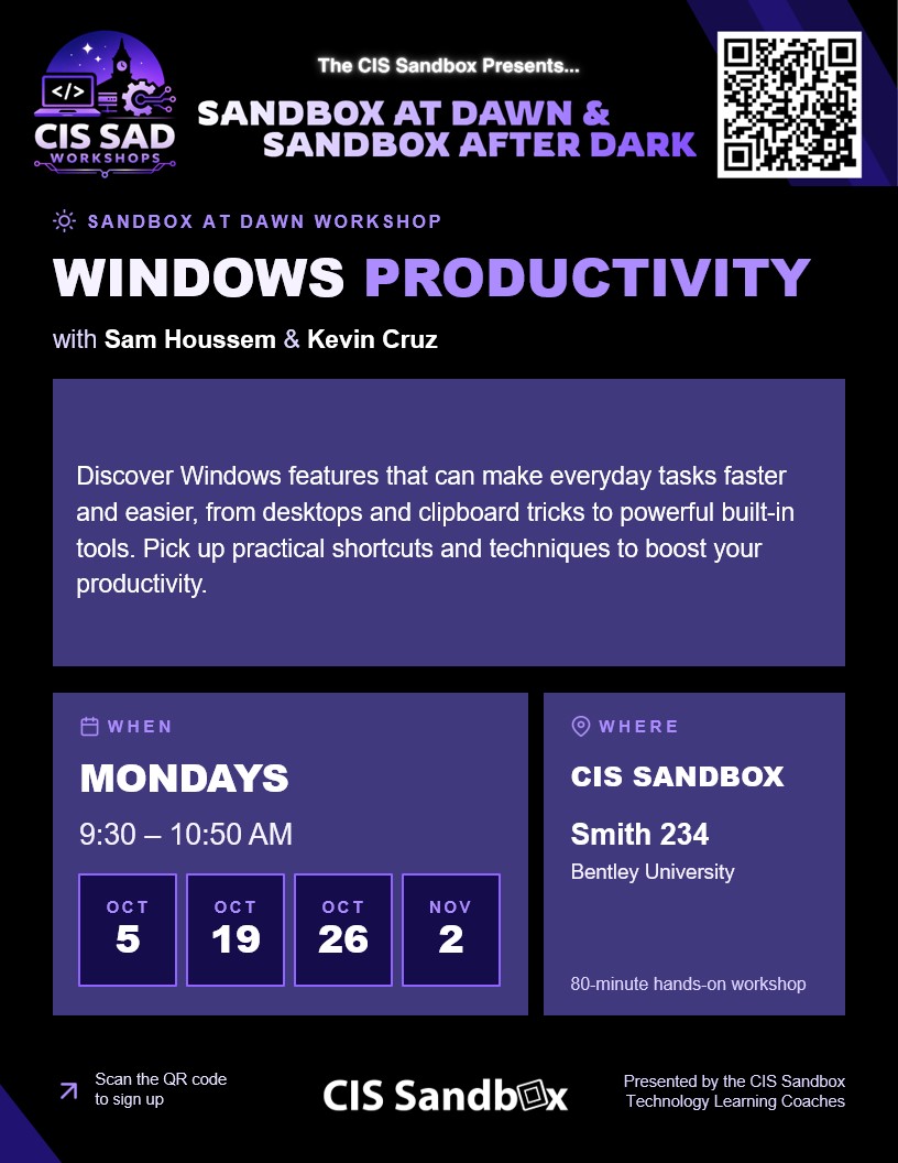 Windows Productivity SAD f26
