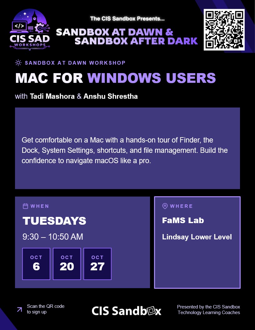 Mac for Windows SAD f26