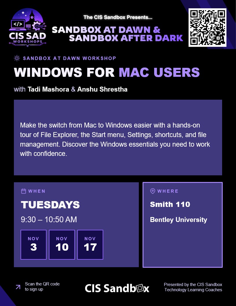 Windows for Mac SAD f26