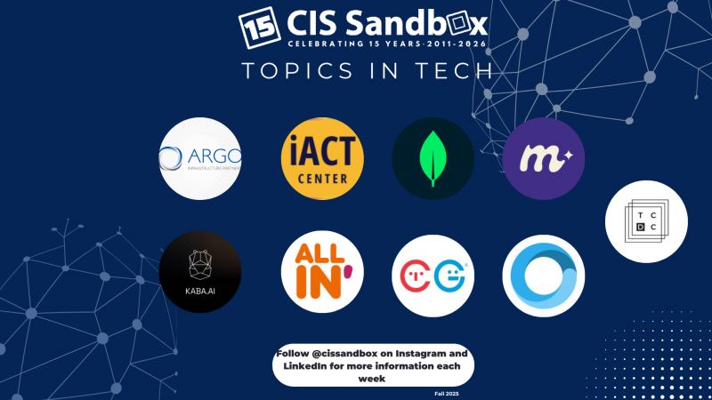 Fall 2025 Topics in Tech – CIS Sandbox